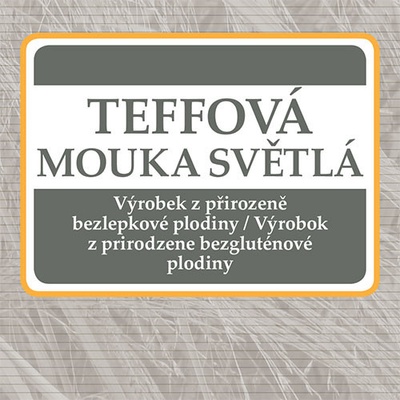 ADV Teffová mouka světlá 250 g