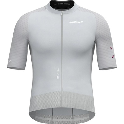 Bioracer Мъжка фланелка с къс ръкав за колоездене Bioracer Epic Jersey Cycling jersey - Cool Grey - размер XL (056-4260-0114)