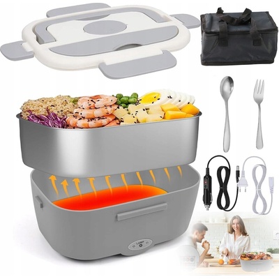 LUNCH BOX ELEKTRICKÝ OHŘÍVACÍ BOX NA JÍDLO 12V/24V/220V – Hledejceny.cz