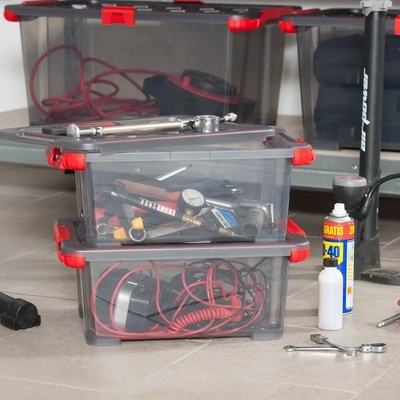Rotho Úložný box s víkem Evo Total 11 L plast