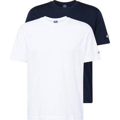 Champion Authentic Athletic Apparel Тениска синьо, бяло, размер XL