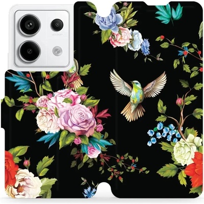 Mobiwear - Xiaomi Redmi Note 13 Pro 5G / Poco X6 5G - VD09S Ptáčci a květy