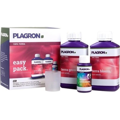 Plagron Easy Pack 100% TERRA - комплект минерални торове, за почва (4027)