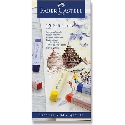 Faber-Castell Suché pastely Soft Pastel 12 ks
