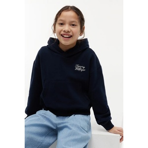 Tommy Hilfiger суичър с качулка за деца с памук (KG0KG09441.9BY2)