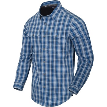 Helikon-Tex Covert košeľa s dlhým rukávom Ozark blue plaid