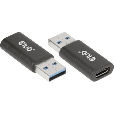 club3D USB adaptér USB 3.2 Gen1 USB-A zástrčka, USB-C ® zásuvka 0 mm černá CAC-1525