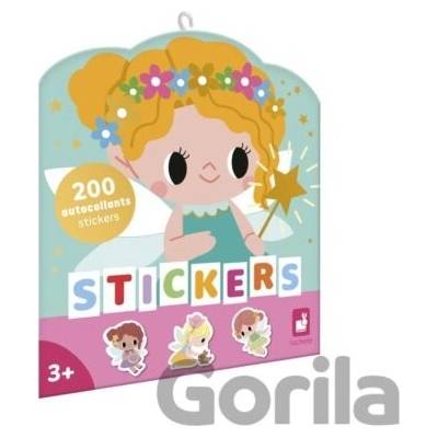 Janod Stickers samolepky pre deti víly 200 ks