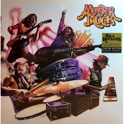 MONSTER TRUCK - TRUE ROCKERS /LIMITED GOLD VINYL