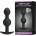 Pretty Love Silicone Anal Balls 4.05 Inch Black
