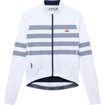 CafÉ du cycliste Мъжка фланелка с дълъг ръкав за колоездене CAFÉ DU CYCLISTE Charlie Cycling jersey - Mariniere - размер XL (056-4332-0314)