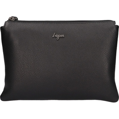 Lagen dámská kožená crossbody kabelka LG213 black