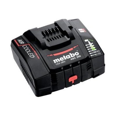 Metabo Бързозарядно metabo asc 290, 12-36 v, "ВЪЗДУШНО ОХЛАЖДАНЕ" eu 627370000 (627370000)