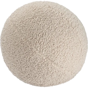 Wigiwama Светлокафява детска възглавница за диван от букле Ball - Wigiwama (W597799)