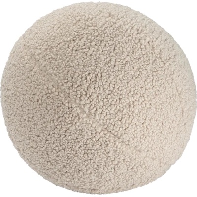 Wigiwama Светлокафява детска възглавница за диван от букле Ball - Wigiwama (W597799)