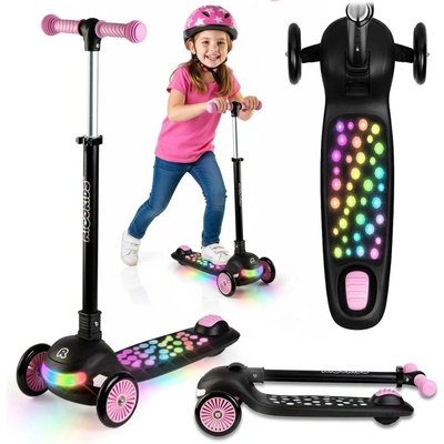 Ricokids Glowi černo‑růžová