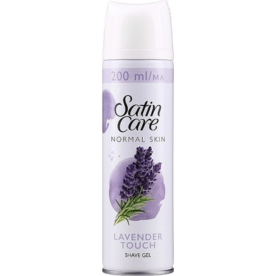 Gillette Satin Care Lavender Touch gél na holenie 200 ml