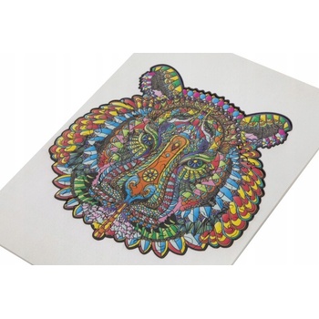 Grafix dřevěné puzzle 7 dílků Montessori Pliosaurus