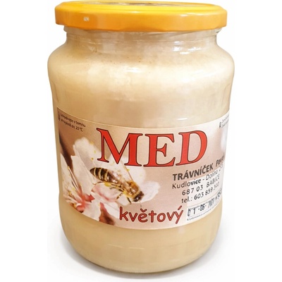 Včelařství Kudlovská Dolina Med květový jemně pastovaný 950 g