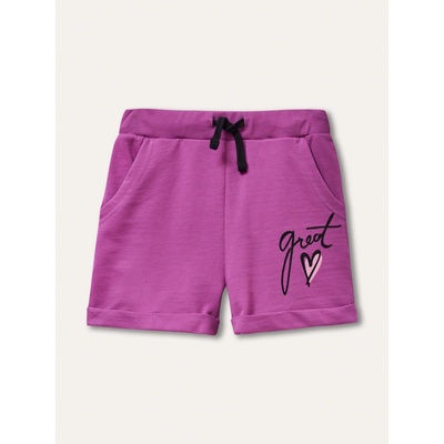 winkiki dívčí kratasy WJG 91494 fialová