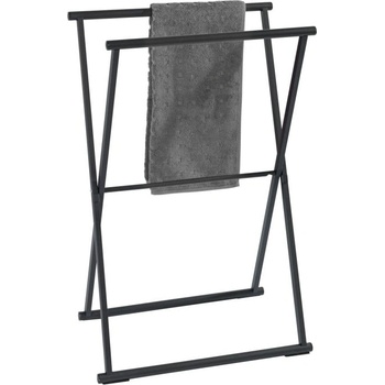 WENKO Черна сгъваема стойка за кърпи Lava - Wenko (23709100)