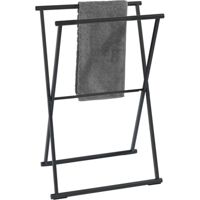 WENKO Черна сгъваема стойка за кърпи Lava - Wenko (23709100)