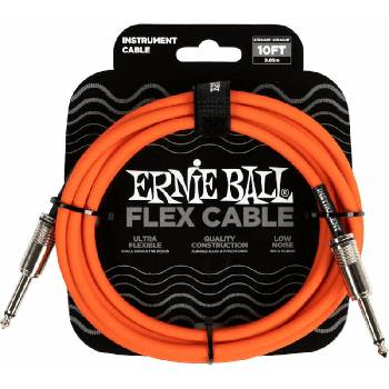 Ernie Ball Flex Instrument Cable Straight/Straight 3 m Директен - Директен Инструментален кабел (P06416)