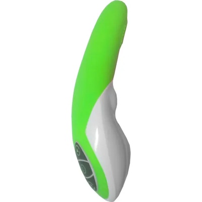 X Fun Луксозен вибратор и стимулатор "eni green" 7.5 см