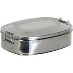 BasicNature Контейнер за храна Basic Nature Provisions Tin Food storage - Metallic - размер 1, 2 l (533-0245-0113)
