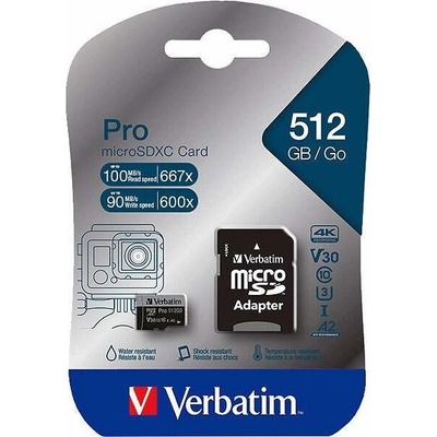 Verbatim MicroSDXC 512 GB 47046