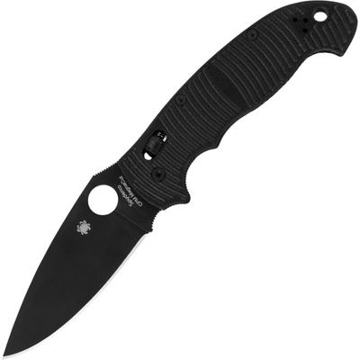 Spyderco Manix 2 XL Salt Black G-10 CPM Magnacut Black Blade C95GMCBKP2