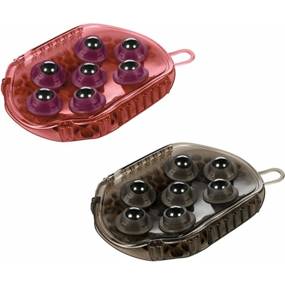 HKM Masážní rukavice oboustraná černá – Zboží Dáma