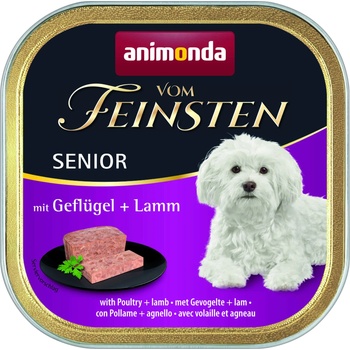 Animonda Vom Feinsten Senior with Beef Lamb -Пастет с говеждо и агнешко месо, за кучета над 7 години - 150 гр