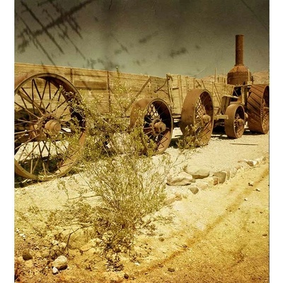 Dimex MS-3-0058 vliesová fototapeta na zeď Starý vagón rozmery 225 x 250 cm