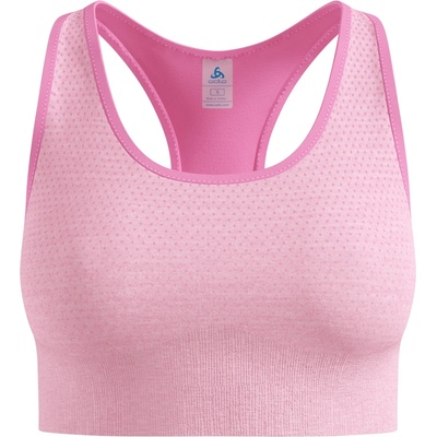 Odlo Дамски спортен сутиен Odlo Women's Seamless Medium Padded Sport Bra Sports bra - Hyper Pink (114-3497-0714)