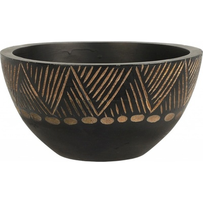Excellent Houseware Dřevěná mísa Etnic 20 cm
