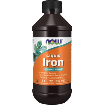 NOW NOW Iron liquid, 237 ml