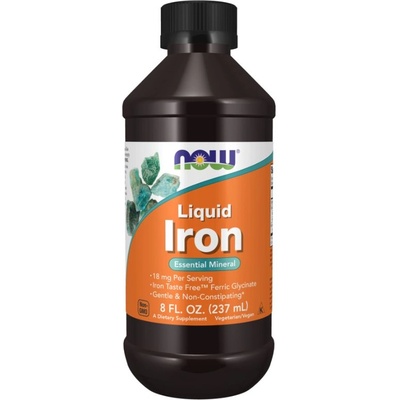 NOW NOW Iron liquid, 237 ml