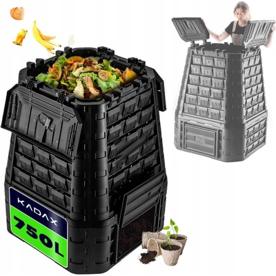 Kadax 1 komorový 750 l černý