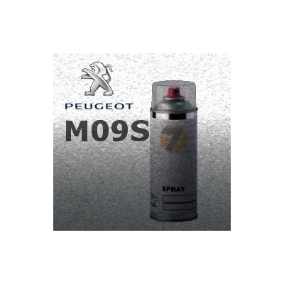PEUGEOT M09S GRIS COOL SILVER metalická barva Sprej 400ml