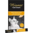 Krmivo pro kočky Miamor Cat Snack Cream multivitamín 6 x 15 g