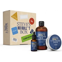 Steves NO BULL***T All Beard Everything Box šampon 250 ml + olej na vousy 30 ml + balzám na vousy 50 ml