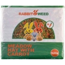 RabbitWeed Seno luční s mrkví 1,9 l 0,6 kg