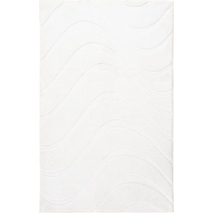 Lalee Постелка за баня Lina LIN 400, 40x60, бял (LIN400WHI4060)