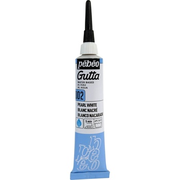 Pébéo Gutta Копринена боя Pearl White 20 ml 1 бр (69.4202)