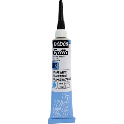 Pébéo Gutta Копринена боя Pearl White 20 ml 1 бр (69.4202)