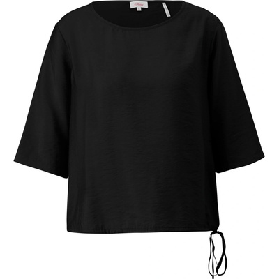 s.Oliver Dámske tričko RL BLOUSE čierna