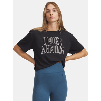 Дамска тениска Under Armour Rival OS Campus Tee Under Armour | Cheren | ЖЕНИ | XS