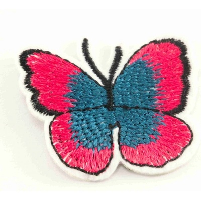 Nažehľovacia záplata - Motýlik - rozmer 4 cm x 3,5 cm