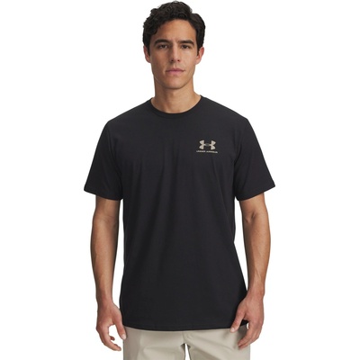 Under Armour sportstyle LC SS čierne sivé